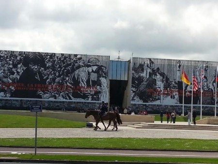 Le mémorial du débarquement à Caen.